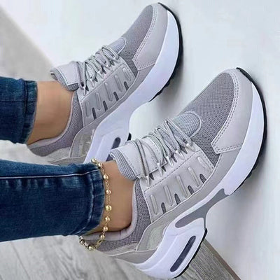 Air Flow | Casual Sneakers Met Dempende Hak Voor Dames
